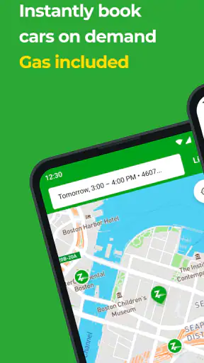 Zipcar screenshot 1