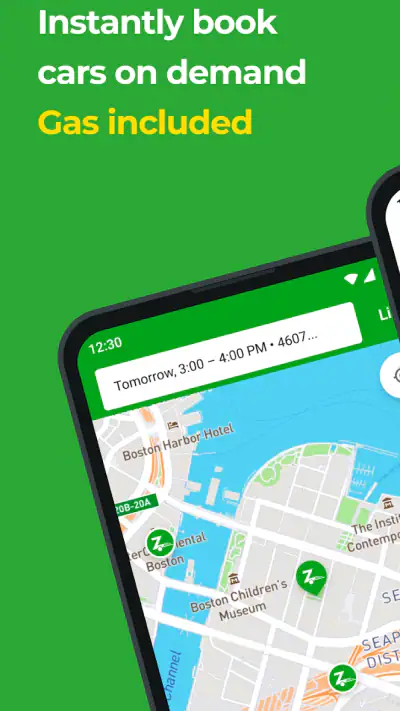Zipcar screenshot 1
