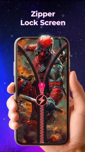 ZipLock - Zipper Lock Screen screenshot 1