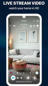 ZoomOn Home Security Camera screenshot