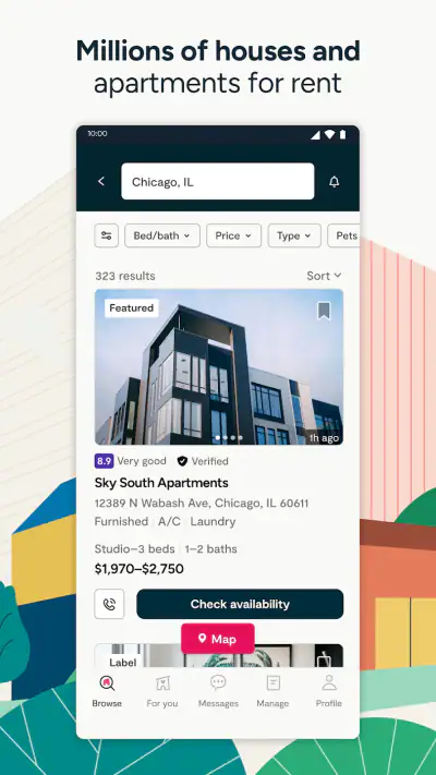Zumper - Apartment Finder screenshot 1