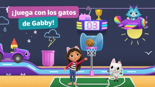 Gabbys Dollhouse Juegos Gatos screenshot 2