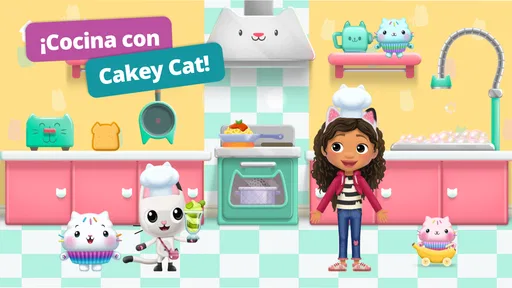 Gabbys Dollhouse Juegos Gatos screenshot 3