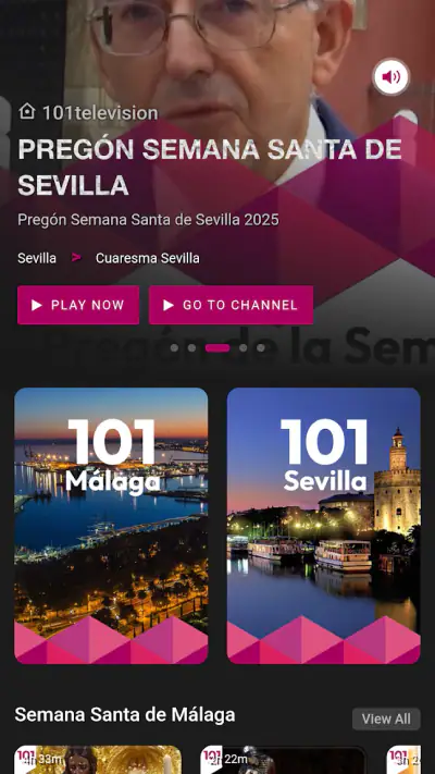 101TV screenshot 1