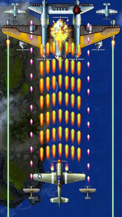 1941 AirAttack: Airplane Games screenshot 1