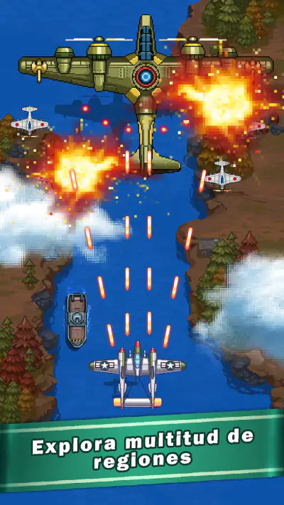 1945 Air Force: Aviones Arcade screenshot 1