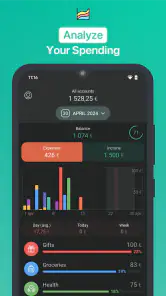 1Money: gastos, presupuesto screenshot