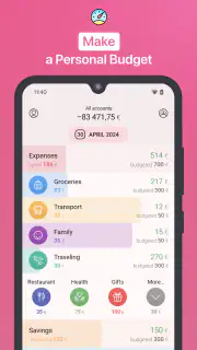 1Money: gastos, presupuesto screenshot 3