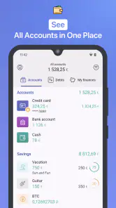 1Money: gastos, presupuesto screenshot