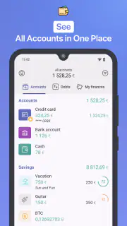 1Money: gastos, presupuesto screenshot 4