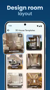 3D plan de diseño de la casa screenshot