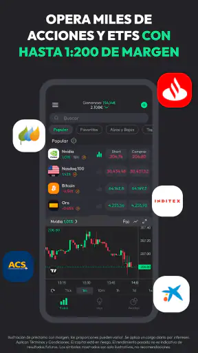 50K: Trade acciones y ETF screenshot 1