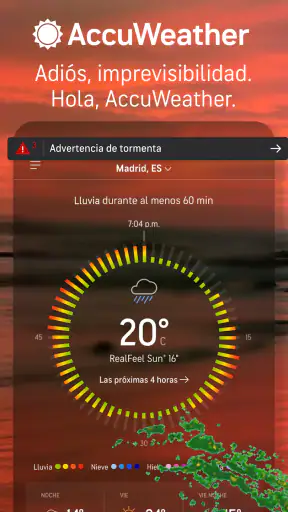 AccuWeather: clima diario screenshot 1