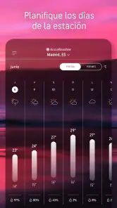 AccuWeather: clima diario screenshot