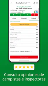 ACSI Campings Europa screenshot