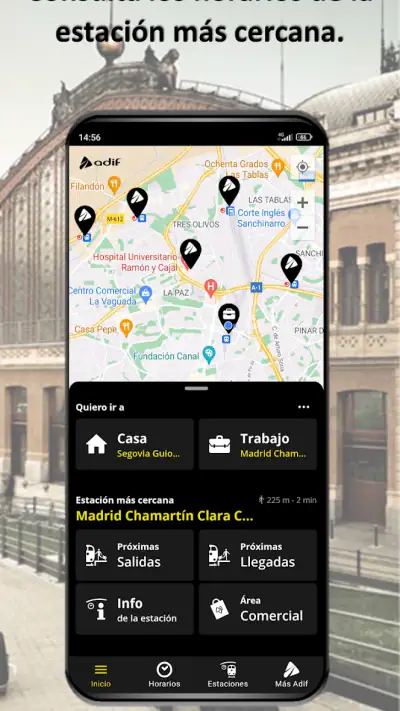 Adif screenshot 1