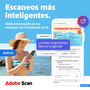 Adobe Scan: Escáner de PDF, IA screenshot 1
