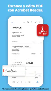 Adobe Scan: Escáner de PDF, IA screenshot