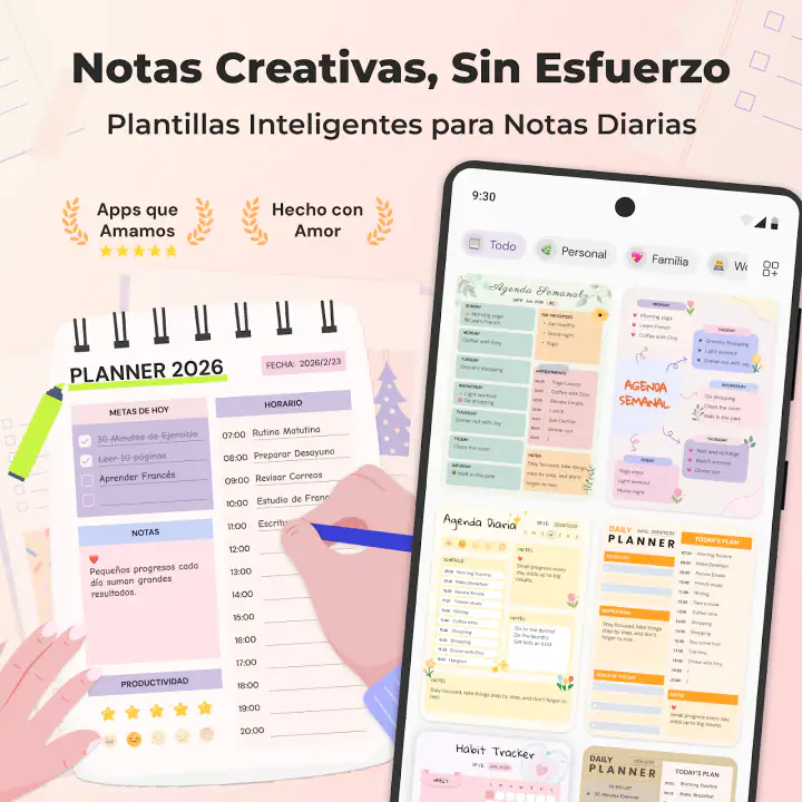 Agenda Digital: Notes, Journal screenshot 1