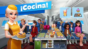 Airplane Chefs: Juegos Cocina screenshot 1