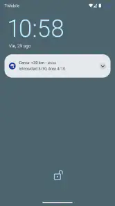 Alarma de Lluvia (Rain Alarm) screenshot