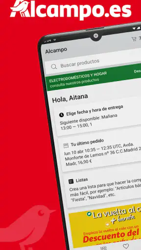 Alcampo Supermercado Online screenshot 1