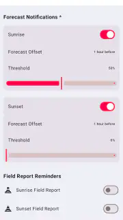 Alpenglow: Sunset Predictions screenshot 5