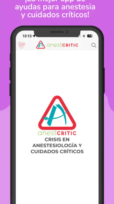AnestCRITIC Crisis y Anestesia screenshot 1