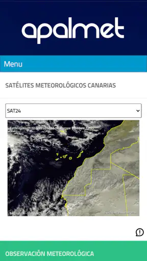 Apalmet - Meteorología Canaria screenshot 1