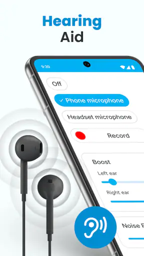 Aplicación de audífonos screenshot 1