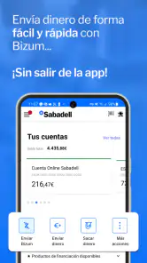 App Banco Sabadell screenshot