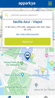 Apparkya Parquímetro y parking screenshot 4