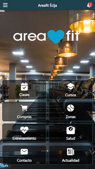 Areafit screenshot 1