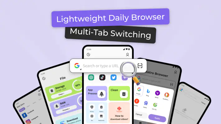 Astro Browser screenshot 1