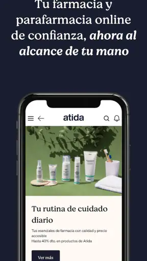 Atida Mifarma Farmacia online screenshot 1