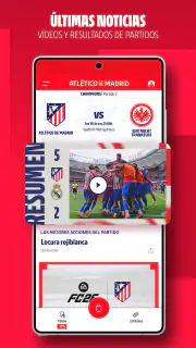Atlético de Madrid App Oficial screenshot 2