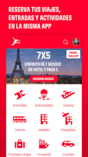 Atrápalo viajes y planes cerca screenshot 1