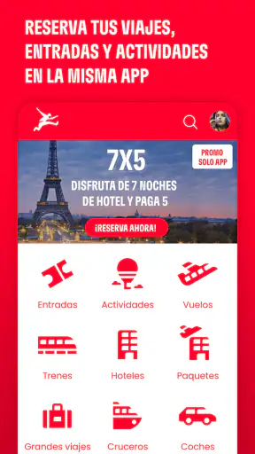 Atrápalo viajes y planes cerca screenshot 1