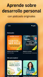Audible: Audiolibros, podcasts screenshot 4