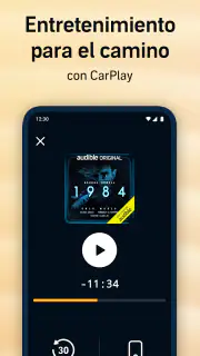 Audible: Audiolibros, podcasts screenshot 7