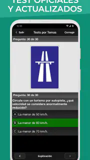 Autoescuela Móvil. Test DGT screenshot 4