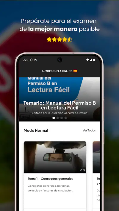 Autoescuela Online screenshot 1