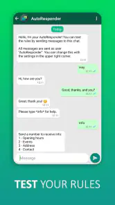 AutoResponder para WA screenshot