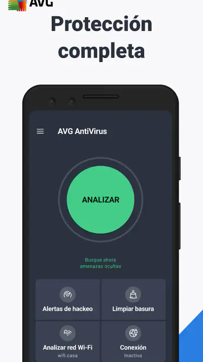 AVG Antivirus y Seguridad screenshot 1