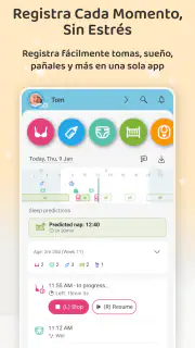 Baby Daybook Lactancia materna screenshot 2