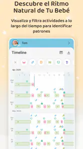 Baby Daybook Lactancia materna screenshot