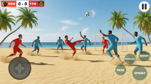 Beach Football 5V5 screenshot 2