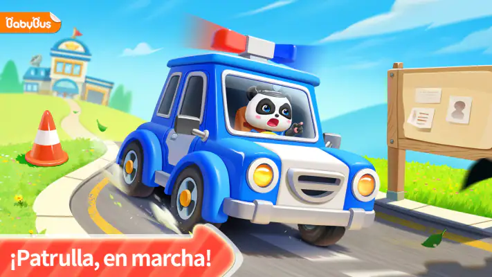 Bebé Panda oficial de policía screenshot 1