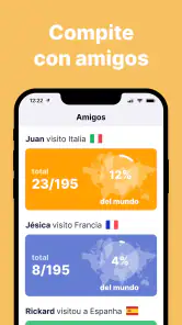 been: marcar países visitados screenshot