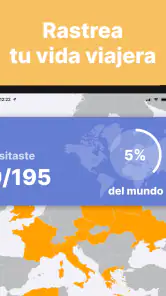 been: marcar países visitados screenshot